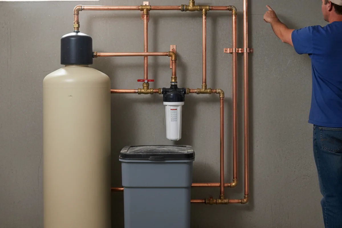 Whole-house water treatment system installed in Glassport